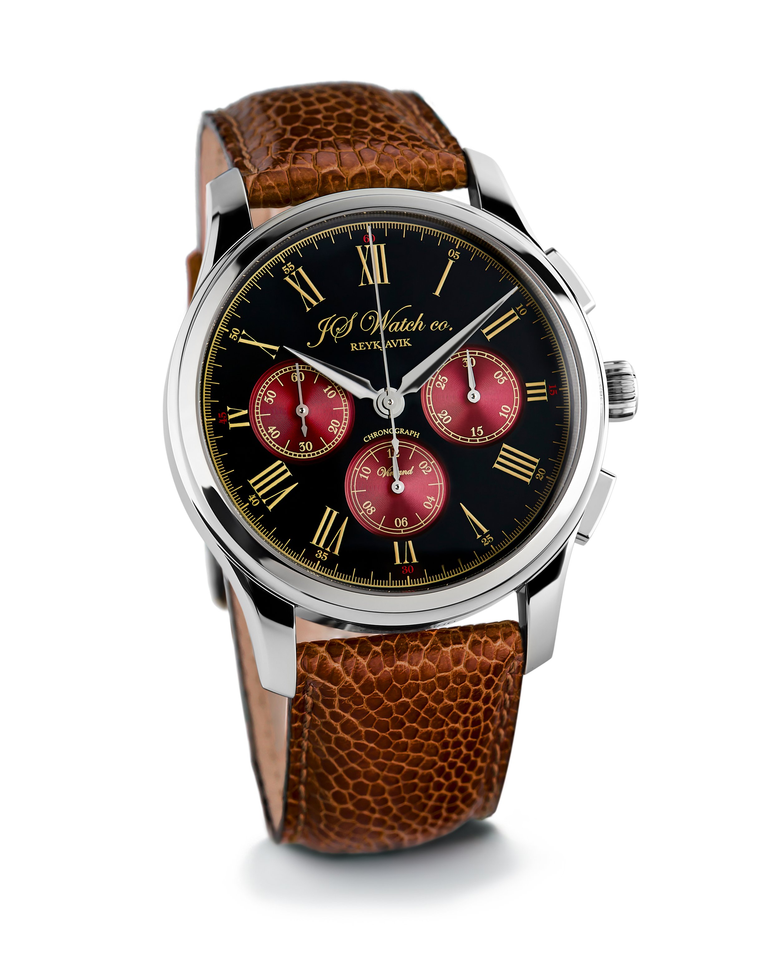 JS Watch Company Reykjavik — Vínland Chronograph Classic - Black